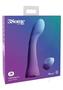 3some Wall Banger G Silicone Rechargeable Vibrator With Remote Control - Purple