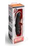 Powercocks Silicone Rechargeable Realistic Vibrator 6in - Black